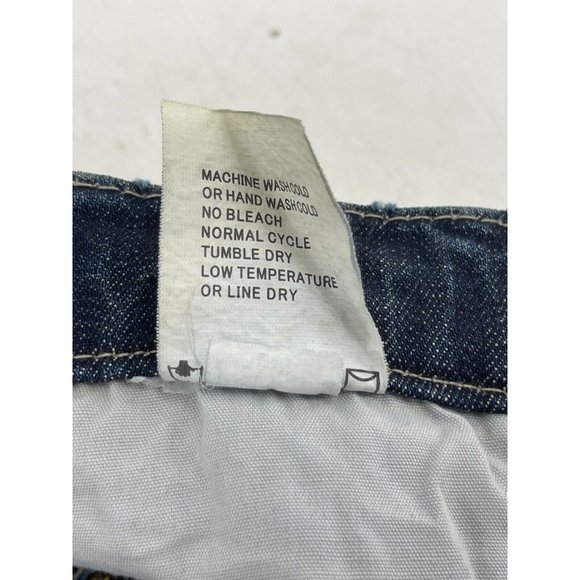 Vigoss Audrey Driftwood Embroidered Designer Low Rise Denim Jeans Size 26 - Picture 10 of 14